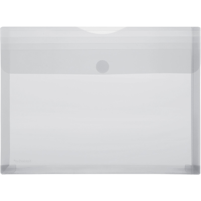 FolderSys Aktentasche mit Klettverschluss - transparent FolderSys Aktentasche mit Klettverschluss - transparent