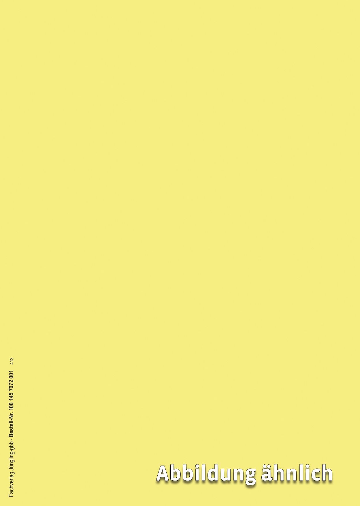 Neobond Spezialpapier A6, gelb, 200g, VKE à 50