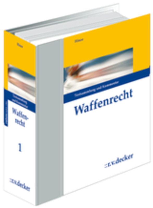 Waffenrecht - ohne Fortsetzungsbezug