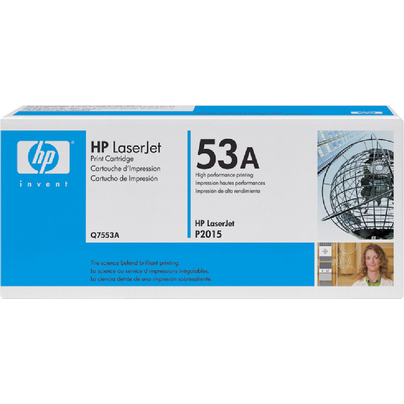 hp Toner Q7553A, schwarz