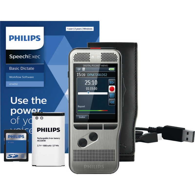 PHILIPS Diktiergerät DPM 7200