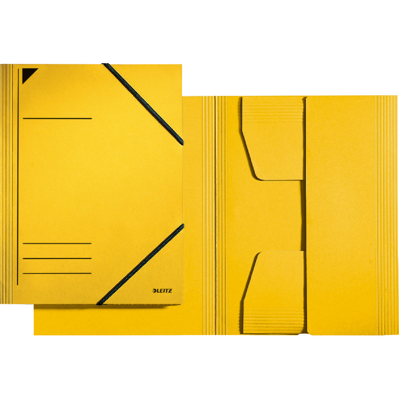 LEITZ Eckspannermappe 3981 - gelb