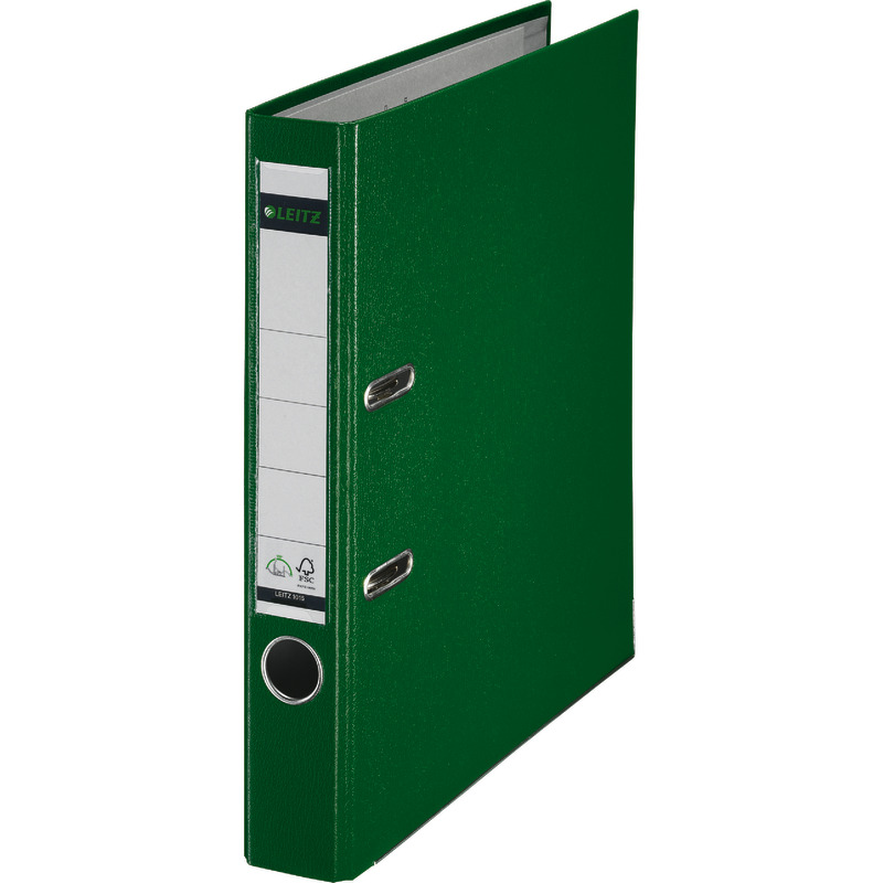 LEITZ Qualitäts-Ordner 180° Kunststoff Nr. 1015-50 DIN A4, Rückenbreite 52 mm - grün LEITZ Qualitäts-Ordner 180° Kunststoff Nr. 1015-50 DIN A4, Rückenbreite 52 mm - grün