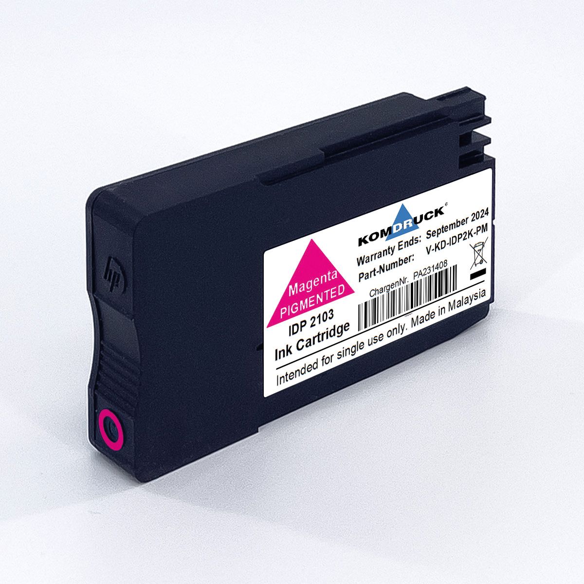 KOMDRUCK IDP-2103 - Druckerpatrone Magenta, 26 ml