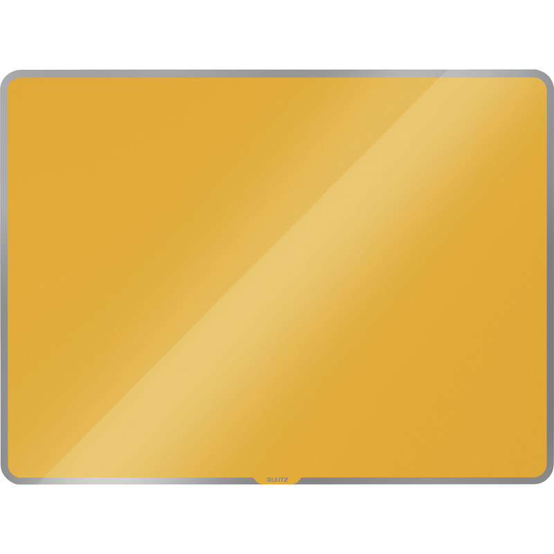 LEITZ Cosy Whiteboard Glas 600 x 800 mm - gelb