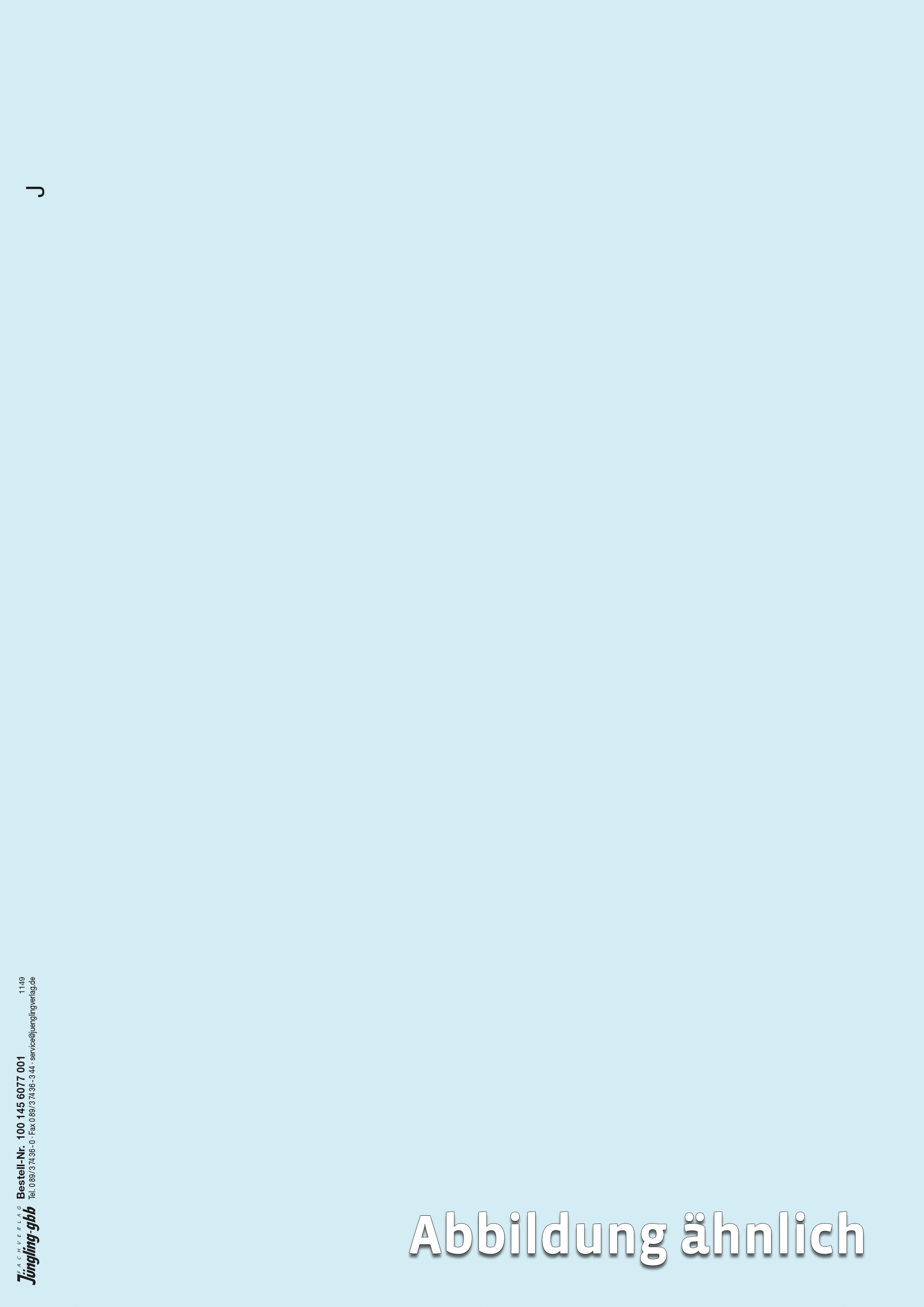 Blanko-Papier für EU-Lizenzen, A4, hellblau, mit Sicherheitsnummerierung