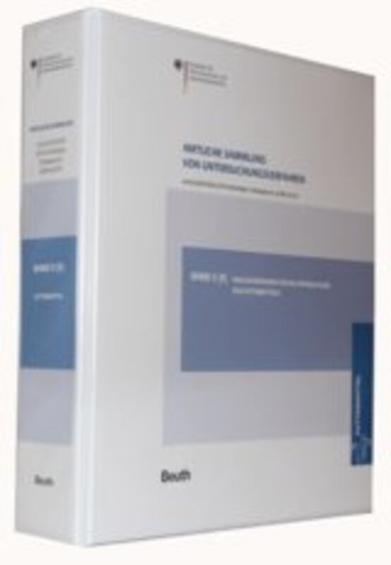 Amtliche Sammlung von Untersuchungsverfahren nach § 64 LFGB, § 38 TabakerzG, § 28b GenTG - mit Fortsetzungsbezug