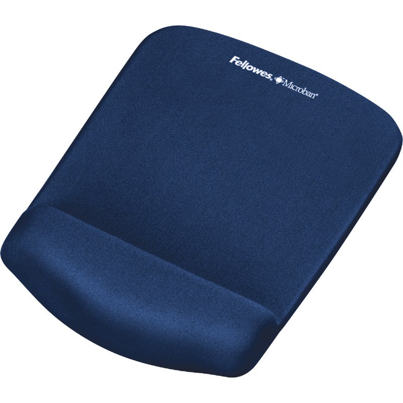 Fellowes Handgelenkauflage PlushTouch mit Mousepad - blau