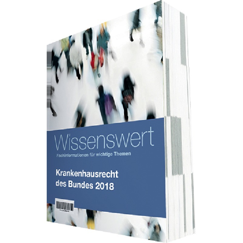 aaKrankenhausrecht des Bundes 2018