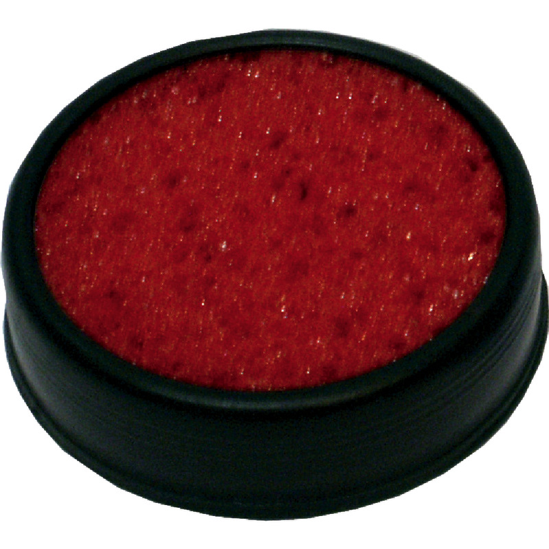 Fingeranfeuchter mit rotem Gummi-Schwamm, Ø 10cm Fingeranfeuchter mit rotem Gummi-Schwamm, Ø 10cm