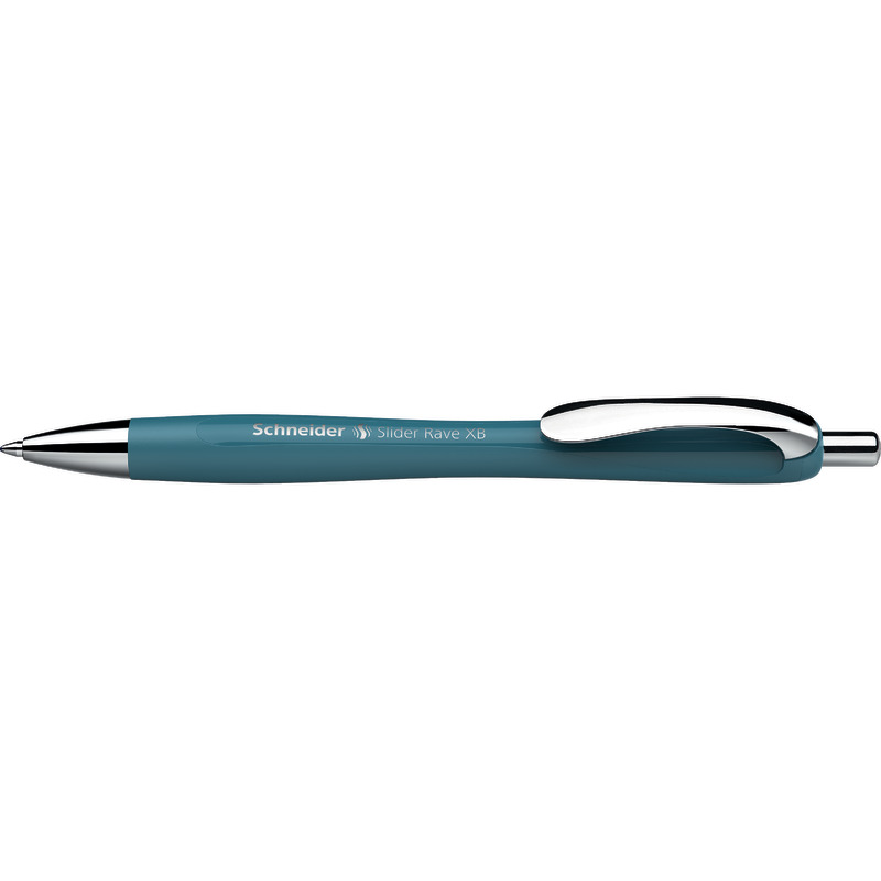 SCHNEIDER Kugelschreiber Slider Rave XB Trend COLOUR Edition, Schreibfarbe: blau - teal