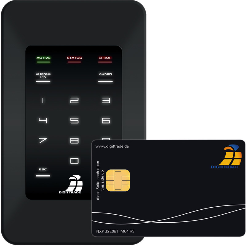 Digittrade HS256S Externe SSD Festplatte High Security, 1 TB