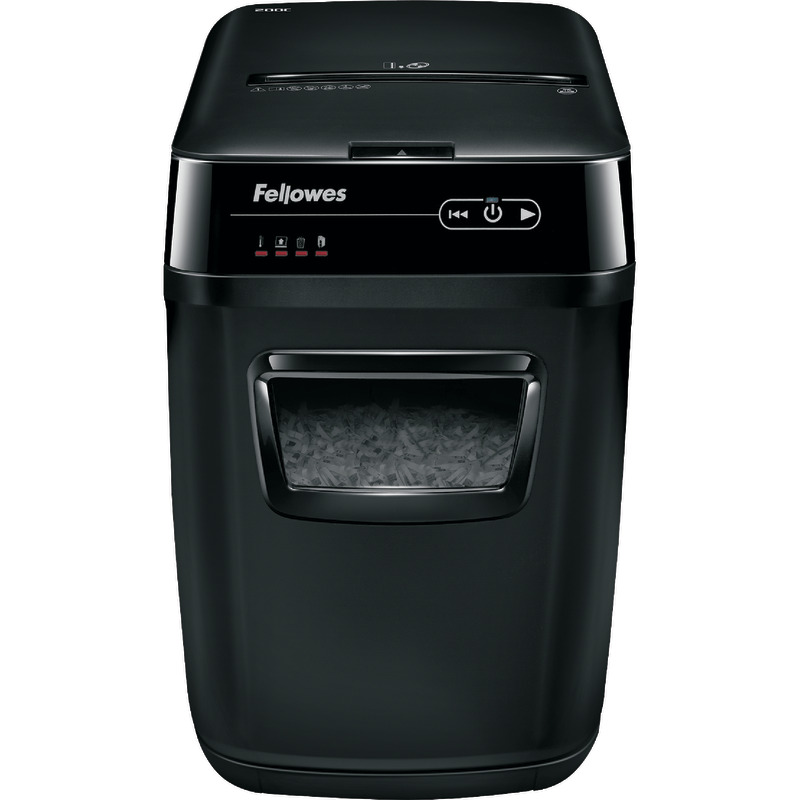 Fellowes Aktenvernichter AutoMax 200C, Sicherheitsstufe P-4