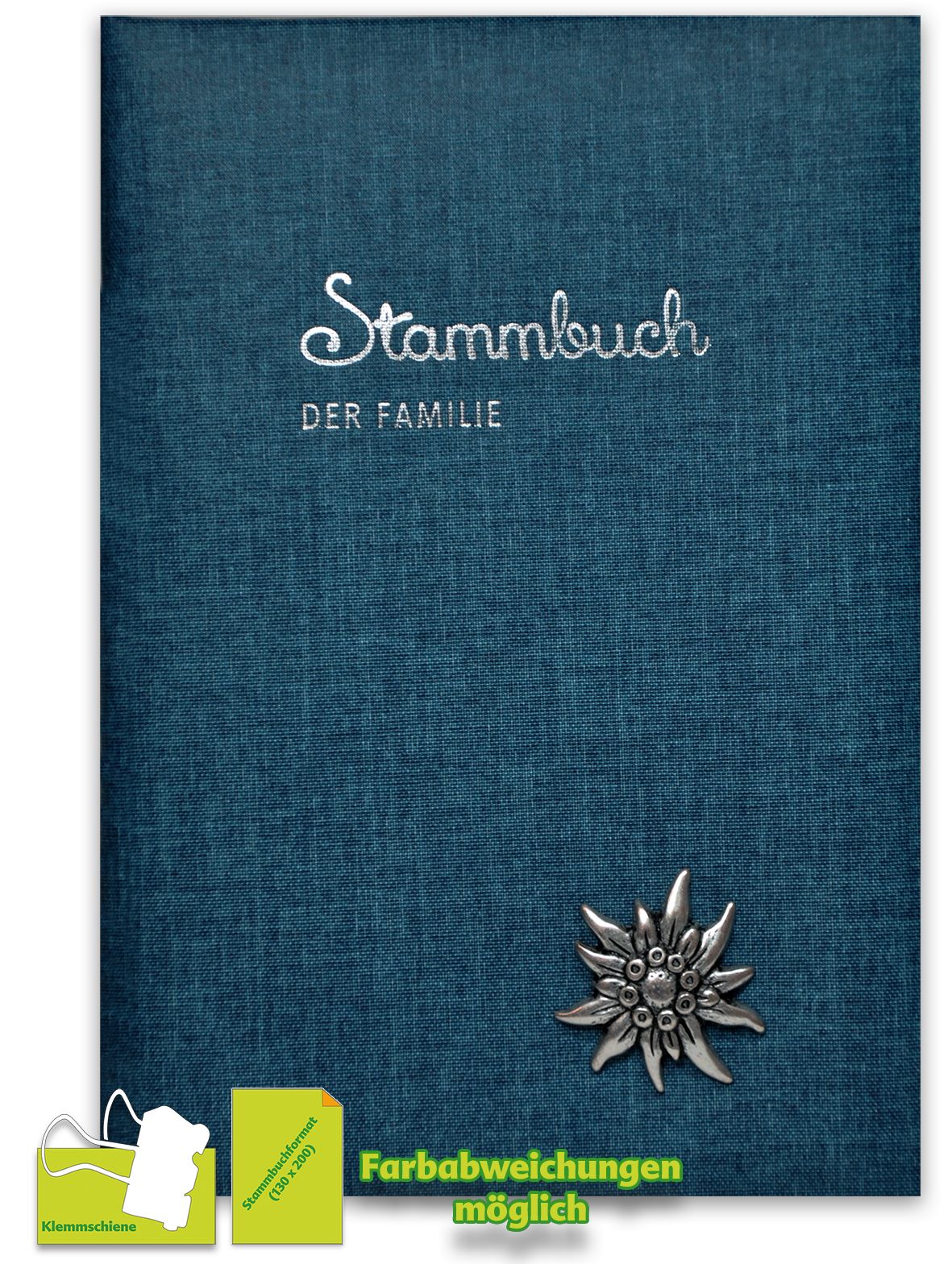 Stammbuch FOREVER - neues Material, Klemmschiene