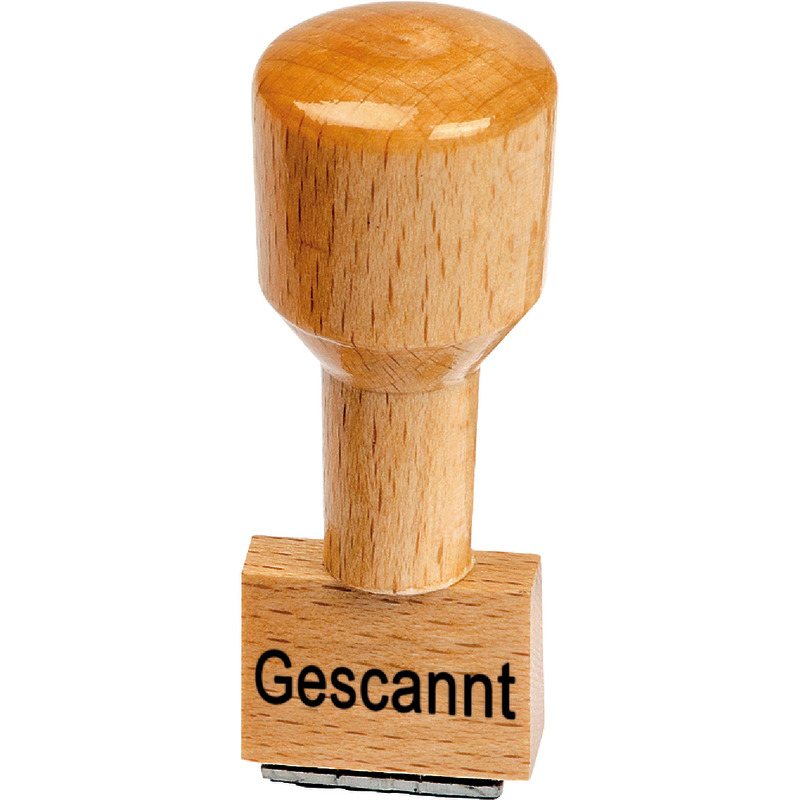 SoldanPlus Holzstempel Gescannt